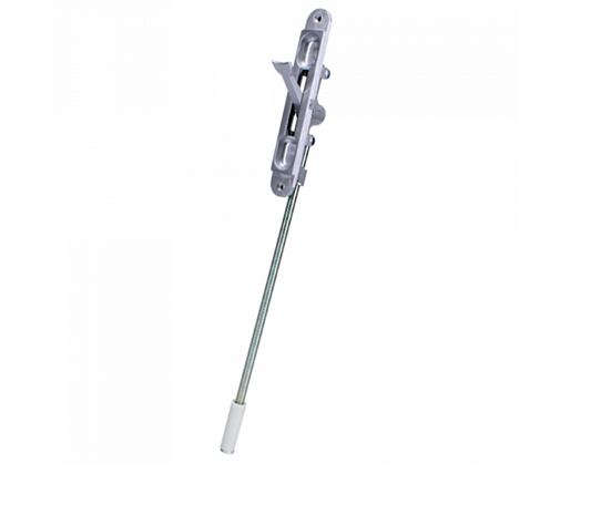 ADAMS RITE 6201-6-12 Flat Flush Bolt Satin Chrome