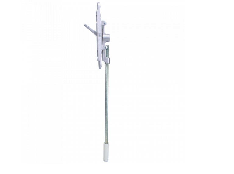 ADAMS RITE 6201-6-12 Flat Flush Bolt Satin Chrome