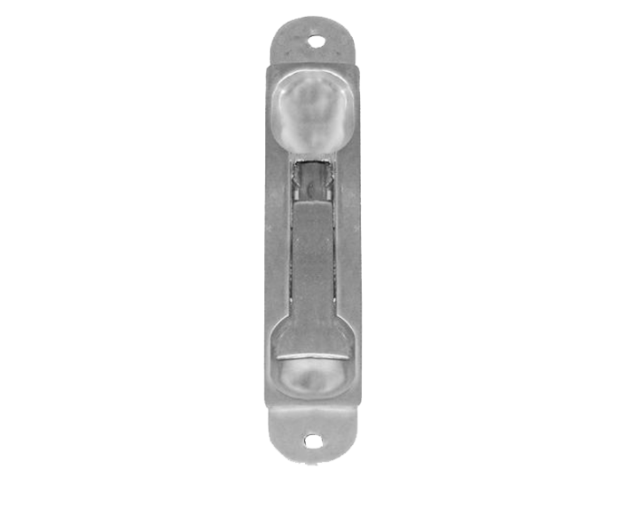 ADAMS RITE 6201-7-12 Radius Flush Bolt Satin Chrome
