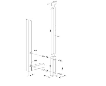 LOCINOX Drop Bolt VSF