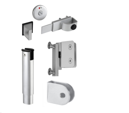 ASEC Aluminium 4-Part Cubicle Kit
