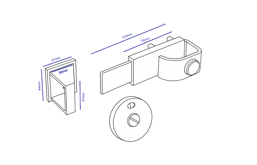 ASEC Aluminium Cubicle Indicator