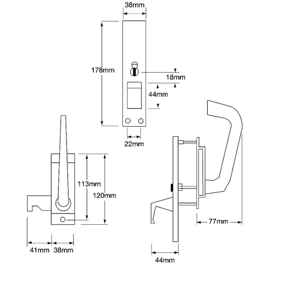 UNION J37651 Universal Facility Furniture Set