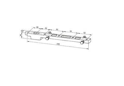 DORMAKABA 7422 Double Action Universal Door Strap
