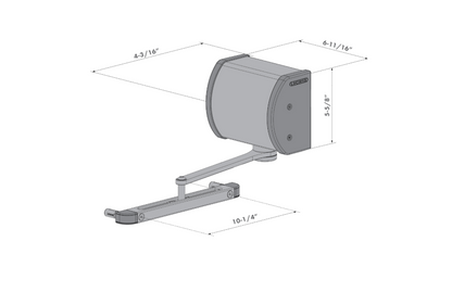 LOCINOX Panther Hydraulic Gate Closer