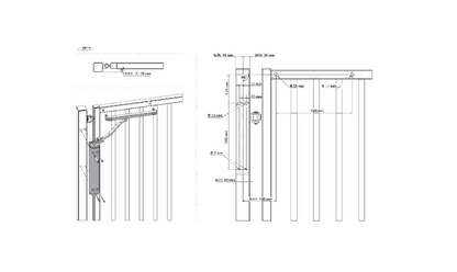 LOCINOX Verticlose 2 Hydraulic Gate Closer