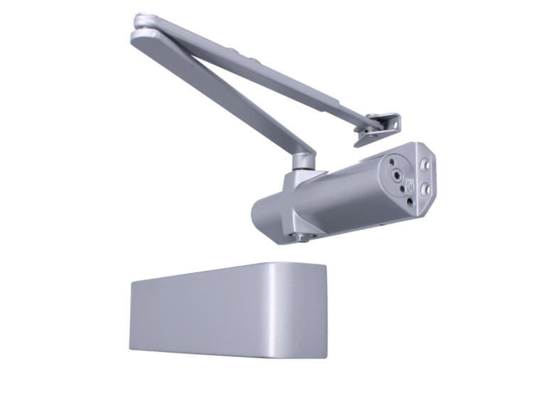 ASEC Architectural Size 2-4 Fire Rated Door Closer With Backcheck C/W Cover & Arm