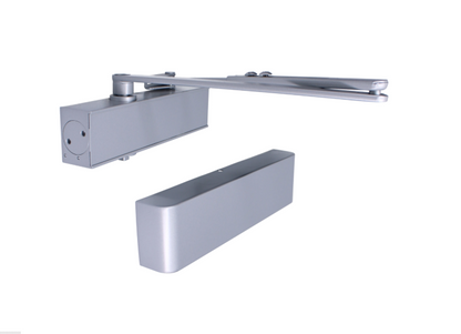 ASEC Architectural Size 2-5 Door Closer With Delayed Action CE/UKCA FD120 C/W Cover & Arm