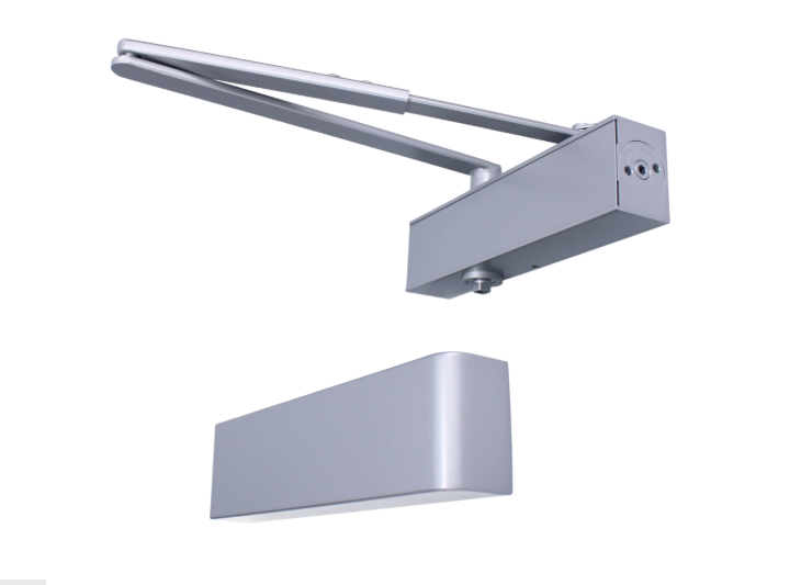 ASEC Architectural Size 2-5 Door Closer With Delayed Action CE/UKCA FD120 C/W Cover & Arm