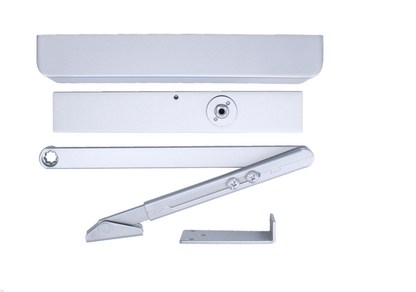 ASEC Architectural Size 2-5 Door Closer With Delayed Action CE/UKCA FD120 C/W Cover & Arm