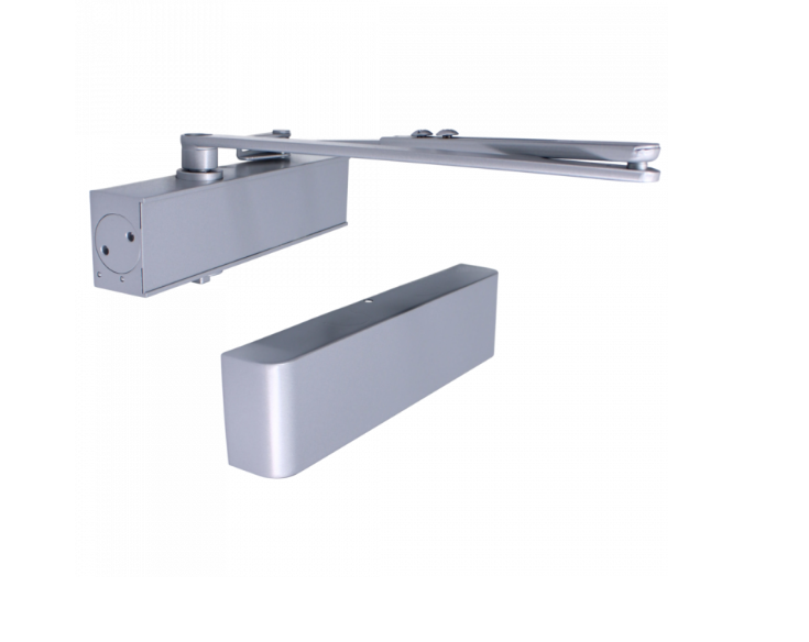 ASEC Architectural Size 2-5 Fire Rated Door Closer With Backcheck C/W Cover & Arm