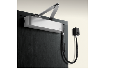 UNION CE4F-E Size 4 Electromagnetic Overhead Door Closer With Swing Free Or Hold Open Facility