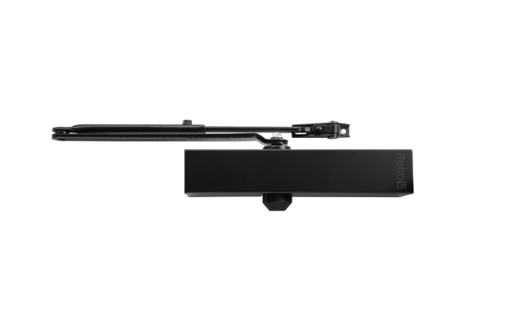 UNION RETRO V Size 3-4 Overhead Door Closer