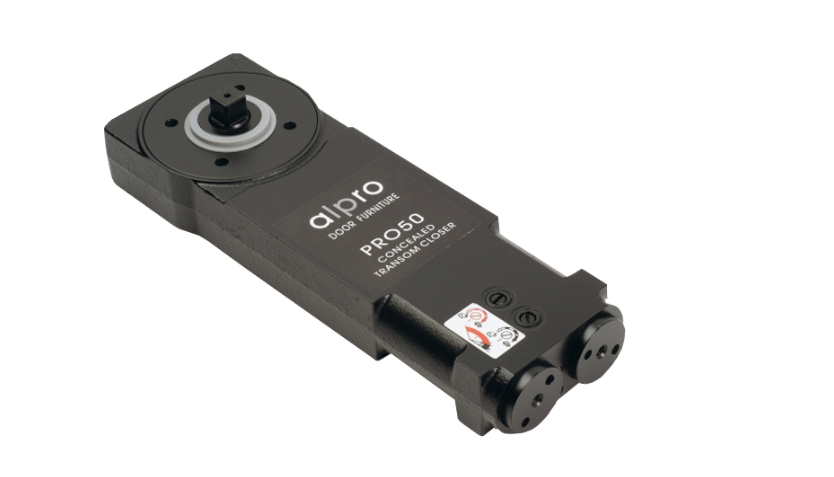 ALPRO PRO50 Medium Duty Transom Door Closer C/W Pivot & Arm (12mm Spindle)