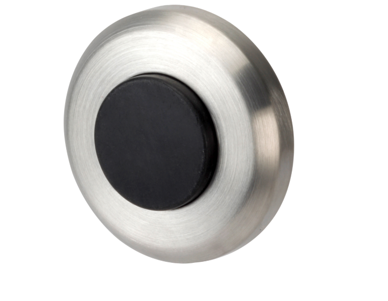 ASEC Wall Door Stop Disc With Flat Buffer