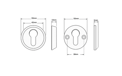 HOOPLY GH08 Security Escutcheon