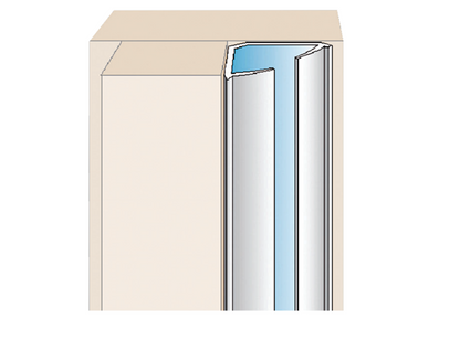 FIRESTOP Acoustic Corner Bat Wing Perimeter Seal 2.1 Metre