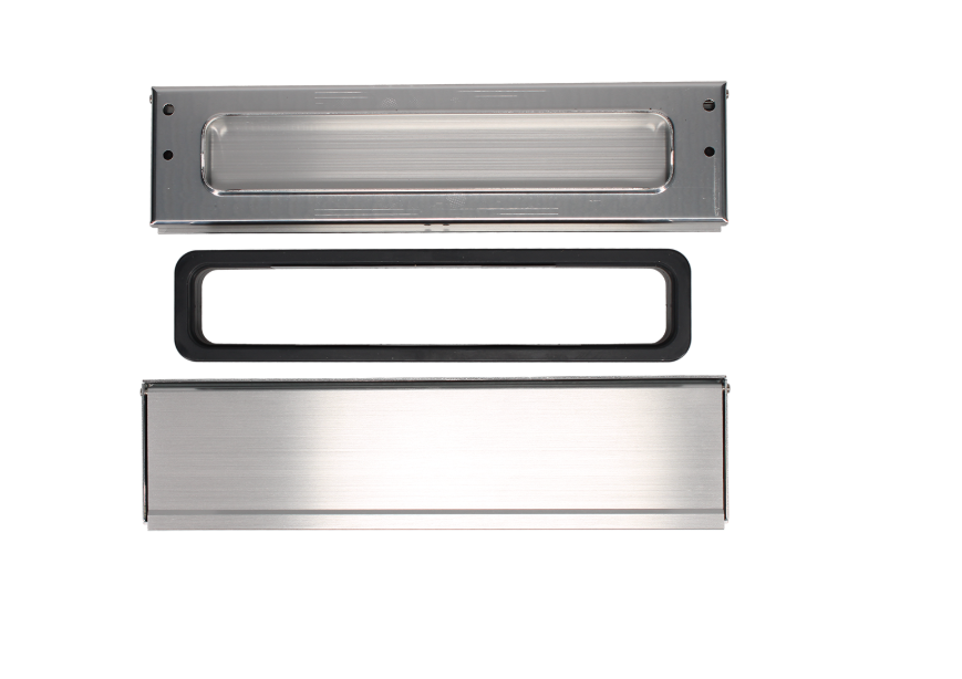 ROYDE & TUCKER LP06 Letterplate Fire And Smoke Tested To Suit 42mm-47mm Thick Doors