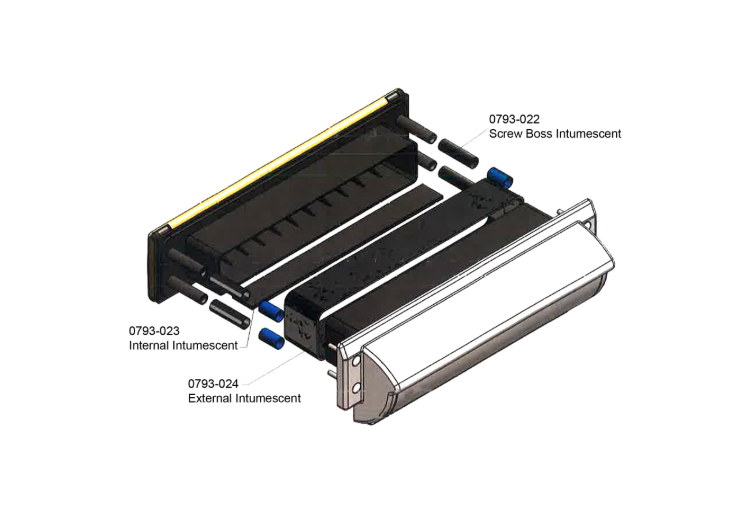 TROJAN Unicorn TS008 FD30 Letterplate