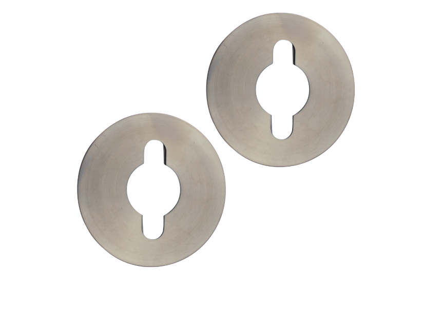 ASEC Retro Fit Repair Plate Pair To Suit Lever On Rose