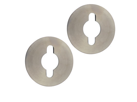 ASEC Retro Fit Repair Plate Pair To Suit Lever On Rose