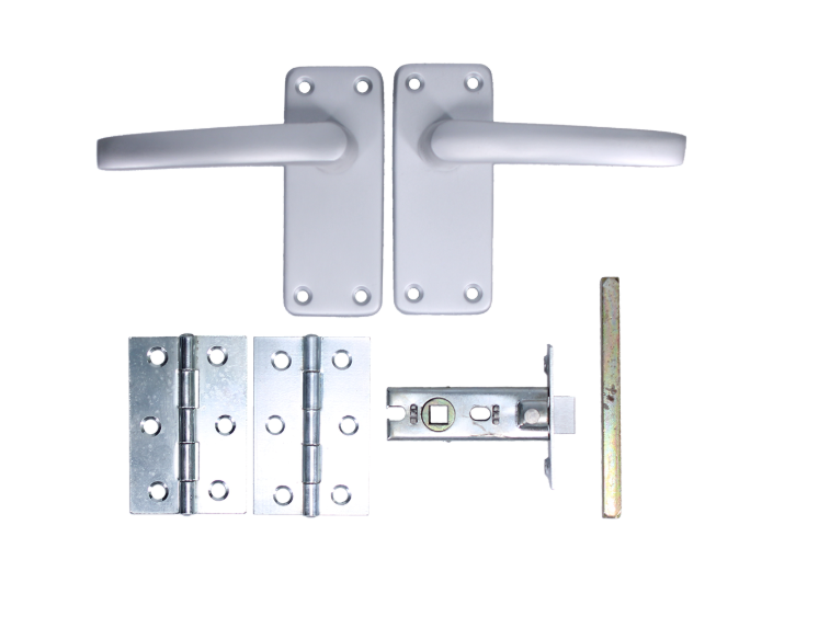 ASEC VITAL Contract Aluminium Handles, Hinges & Latch Pack SAA