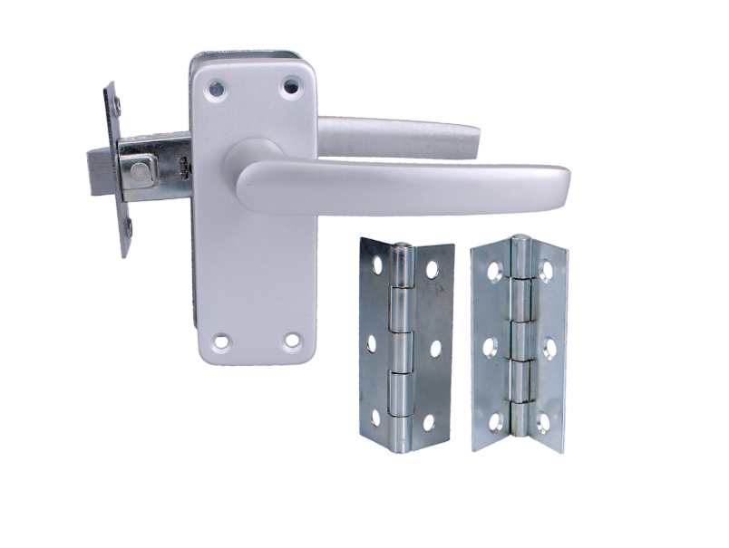 ASEC VITAL Contract Aluminium Handles, Hinges & Latch Pack SAA