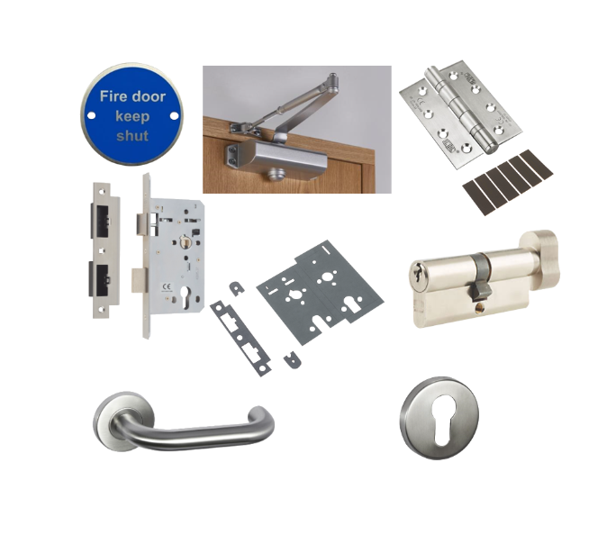 UNION Sashlock Fire Door Pack Kit