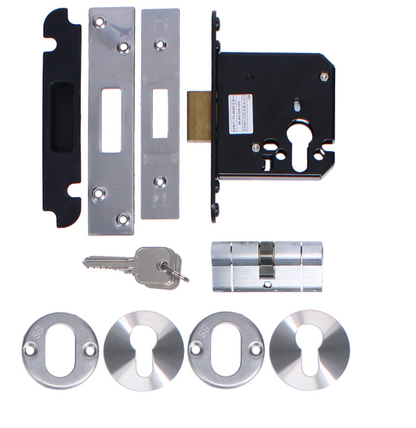 ZOO Architectural A1130/60 Fire Door Pack For Corridor Door (Locking) KITA11-FDP-A11