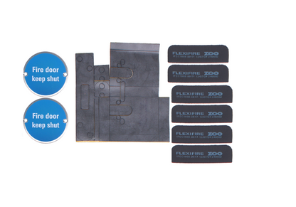 ZOO Architectural A1130/60 Fire Door Pack For Corridor Door (Locking) KITA11-FDP-A11