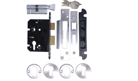ZOO Architectural A1330/60 Fire Door Pack For Office Door (Locking) KITA13-FDP-A13