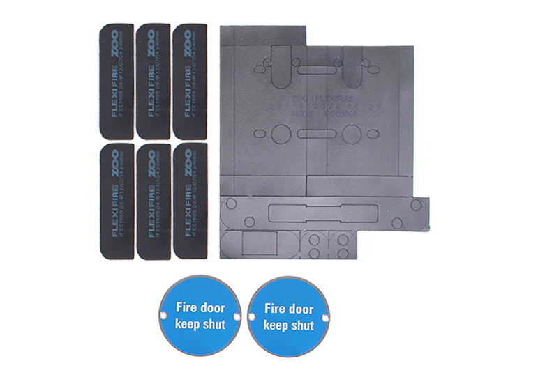 ZOO Architectural A1330/60 Fire Door Pack For Office Door (Locking) KITA13-FDP-A13