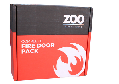 ZOO Architectural A1330/60 Fire Door Pack For Office Door (Locking) KITA13-FDP-A13