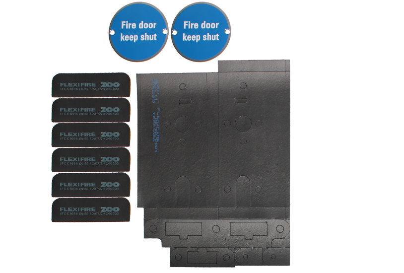 ZOO Commercial C1330/60 Fire Door Pack For Office Door (Locking) KITC13-FDP-C13