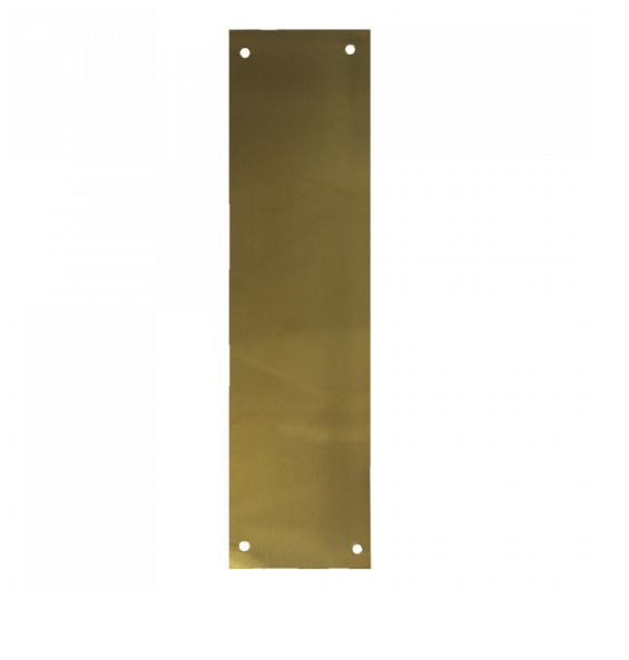 ASEC 75mm Wide Polished Brass Finger Plate