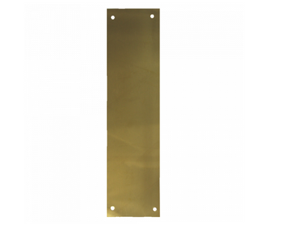 ASEC Finger Plate 75mm Width x 1.2mm Depth (PB) Polished Brass