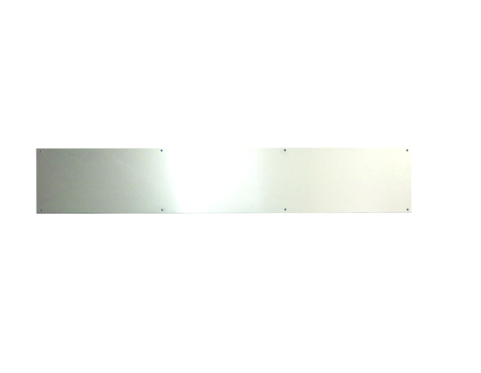 ASEC Kick Plate 150mm Height x 1.2mm Depth (PSS) Polished Stainless Steel