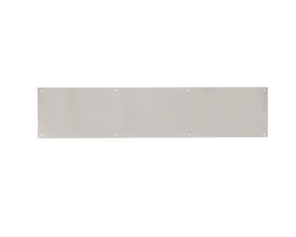 ASEC Kick Plate 150mm Height x 1.2mm Depth (SAA) Satin Anodised Aluminium