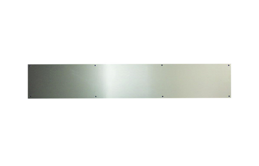 ASEC Kick Plate 150mm Height x 1.2mm Depth (SSS) Satin Stainless Steel