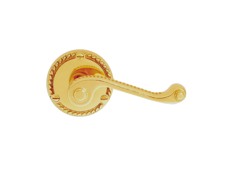 ASEC Georgian Round Rose Lever Latch Furniture