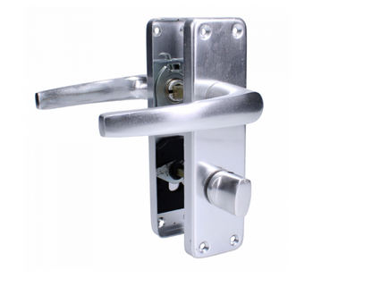 ASEC Stafford Plate Furniture Lever Bathroom With Privacy Turn