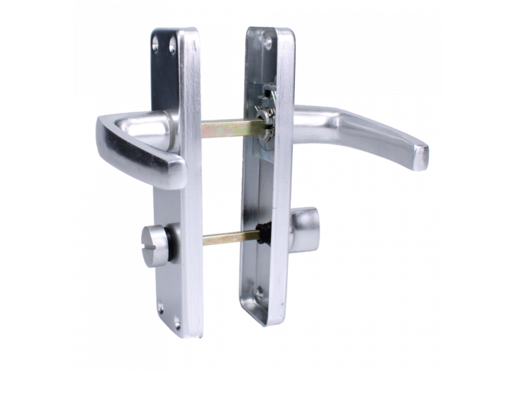 ASEC Stafford Plate Furniture Lever Bathroom With Privacy Turn