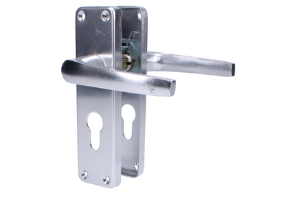 ASEC Stafford Plate Furniture Lever Euro Lock Handle