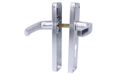 ASEC Stafford Plate Furniture Lever Euro Lock Handle