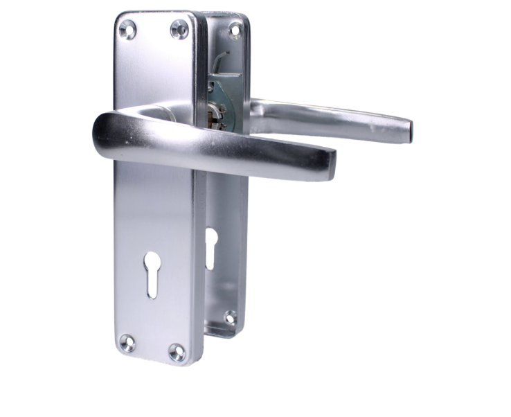 ASEC Stafford Plate Furniture Lever Lock Handle