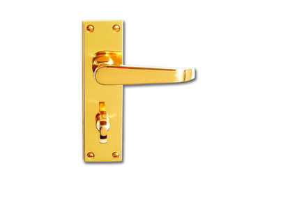 ASEC Victorian Plate Mounted Bathroom Lever Furniture