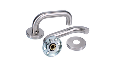 BRITON RTD Lever on Rose with Round Bar