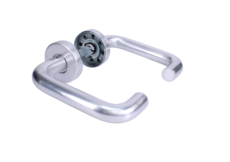 ECLIPSE Lever On Rose RTD Aluminium Handle Set
