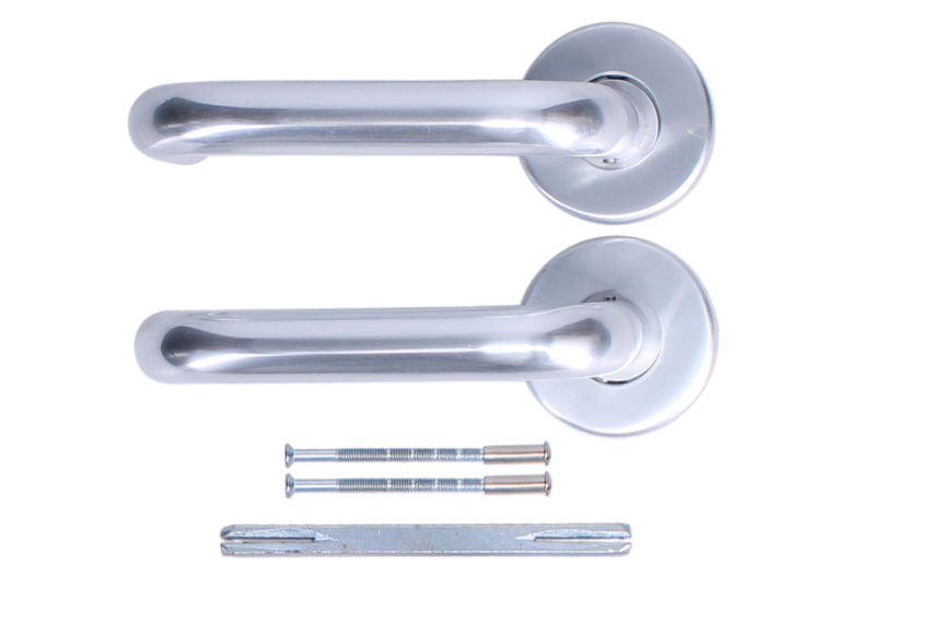 ECLIPSE Lever On Rose RTD Aluminium Handle Set