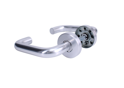 ECLIPSE Lever On Rose RTD Aluminium Handle Set